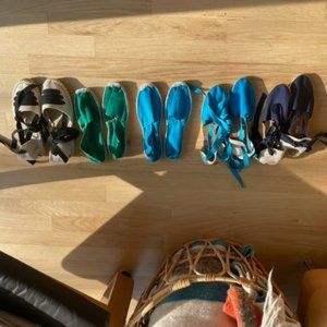 Brand New, Never worn Authentic Spanish Espadrilles Various Colors